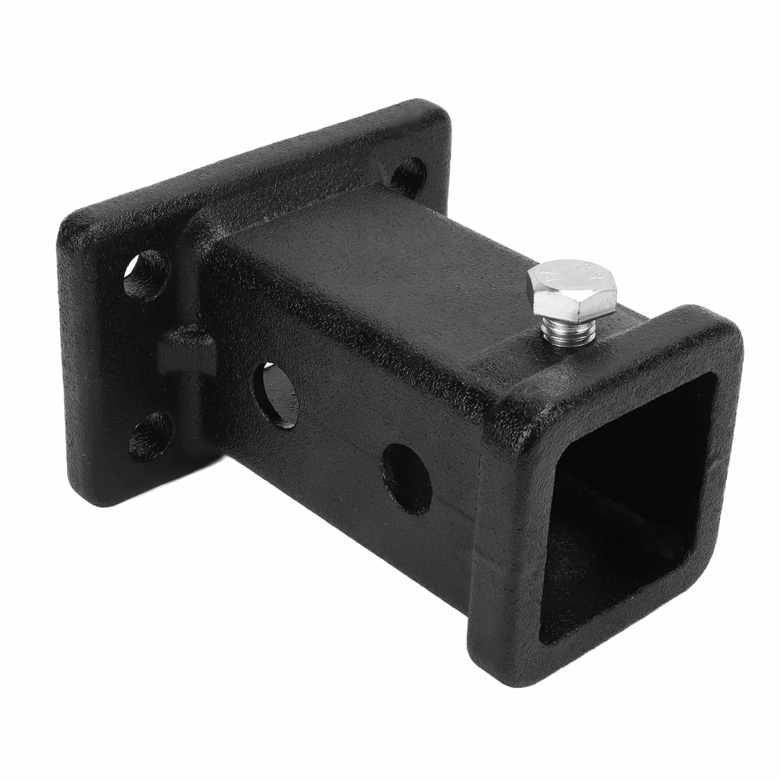 Cocoarm Tubo Receptor de Enganche de Remolque de 2 Pulgadas Universal con Superficie de Plástico Pulverizado Diámetro Interior 52x52