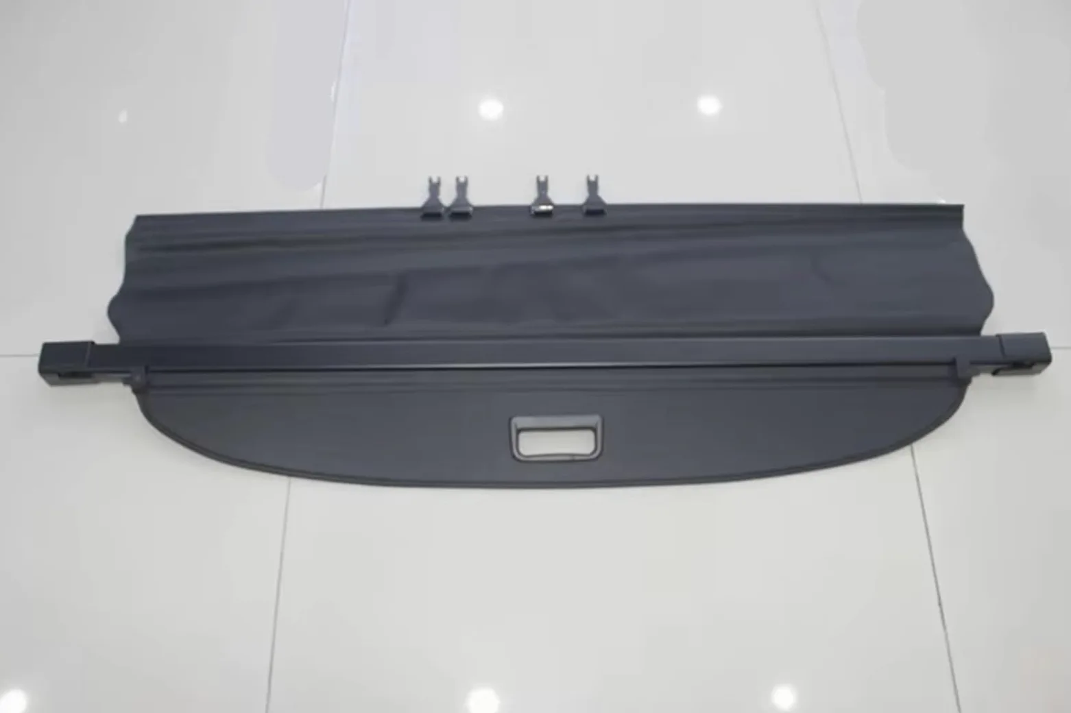 Genérico Trasero Trunk Estante Paquetes para Ford para Everest 2016 2017 2018 Cubierta Maletero Lona Aluminio Privacidad Pantalla Protección Seguridad Sombra