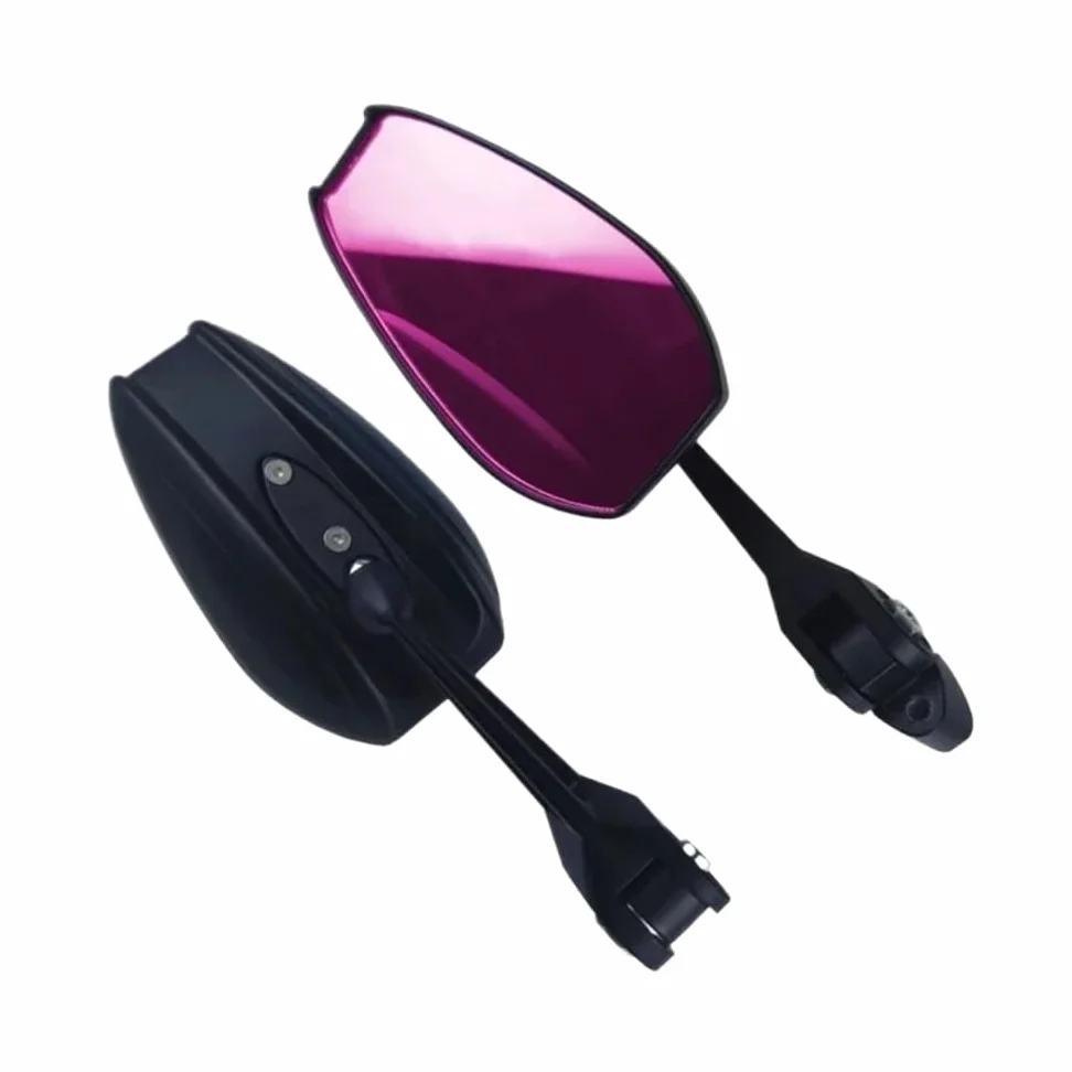 Espejo Retrovisor Universal Para Motocicleta Y Scooter Manillar Espejos