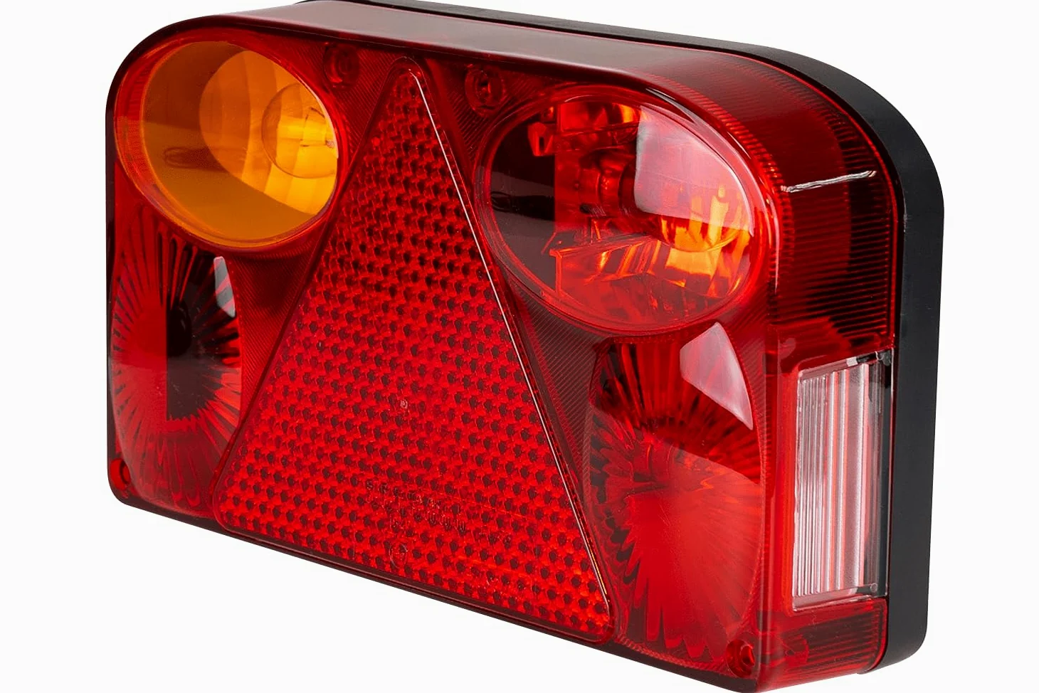UNITRAILER Juego de luces: FRISTOM FT-088 faros traseros + ASPÖCK FLEXIPOINT I luces de marcador laterales + arnés de cableado MANTES de 5,2 m de 13 pines