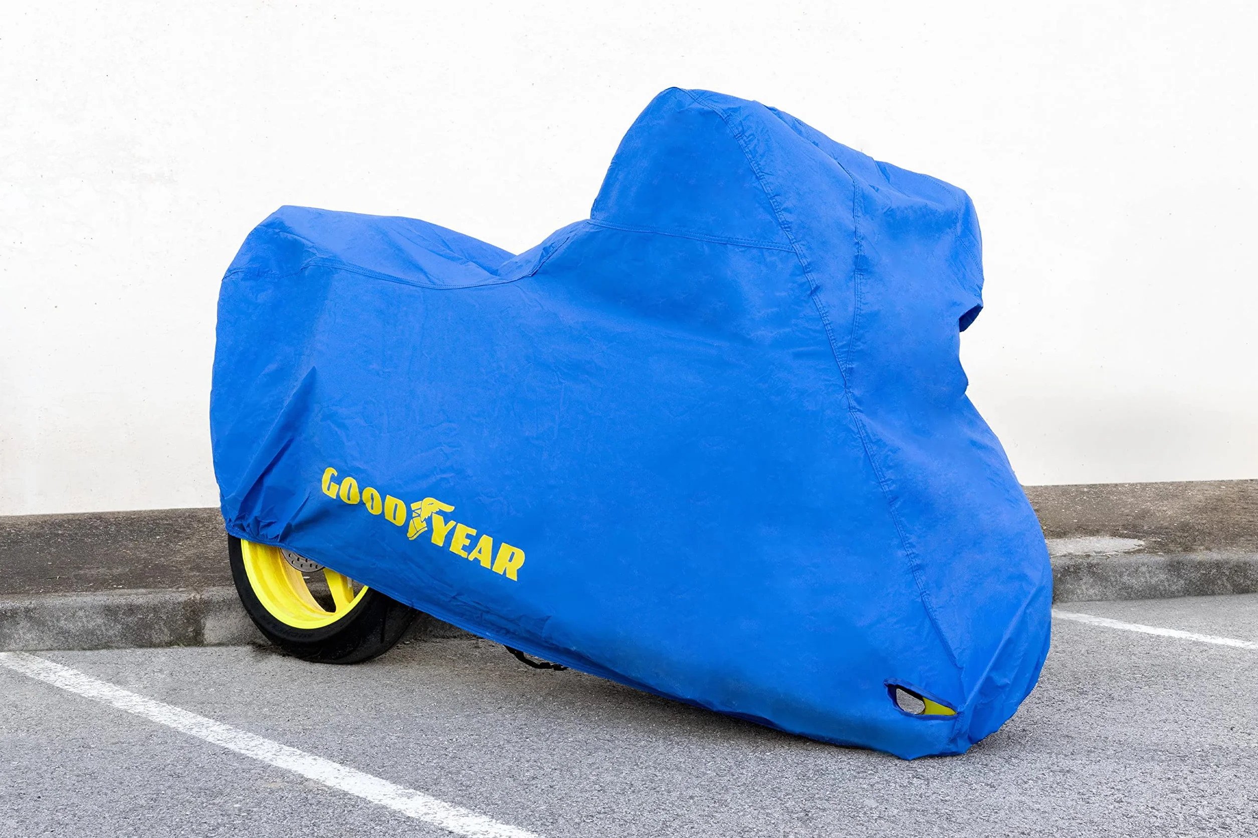Goodyear Funda Protectora para Moto Talla L Doble Capa con Ojal de Seguridad