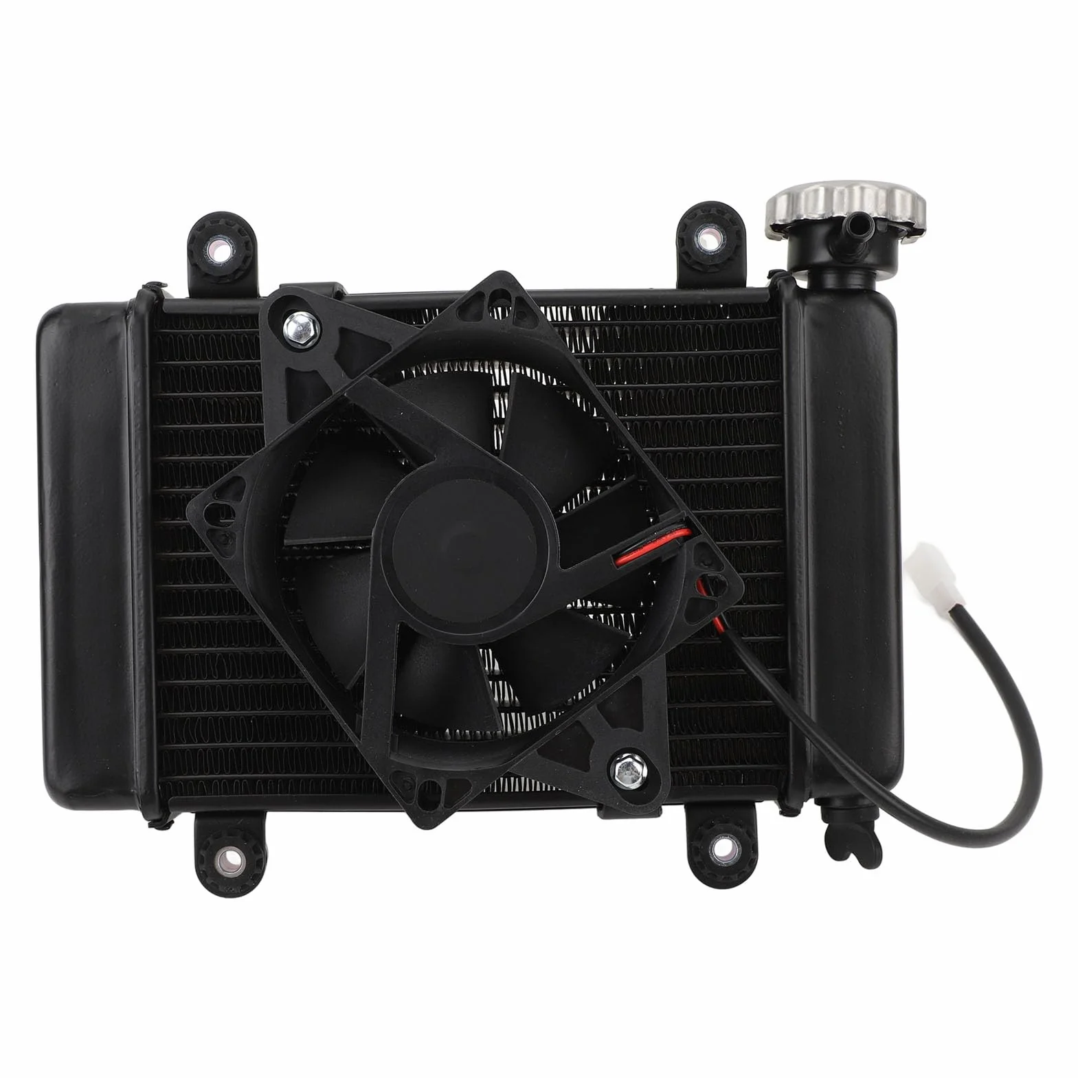 Enfriador de Radiador Refrigerado por Agua, Ventilador de Radiador, Construcción Robusta para Pit Quad Dirt Bike ATV de