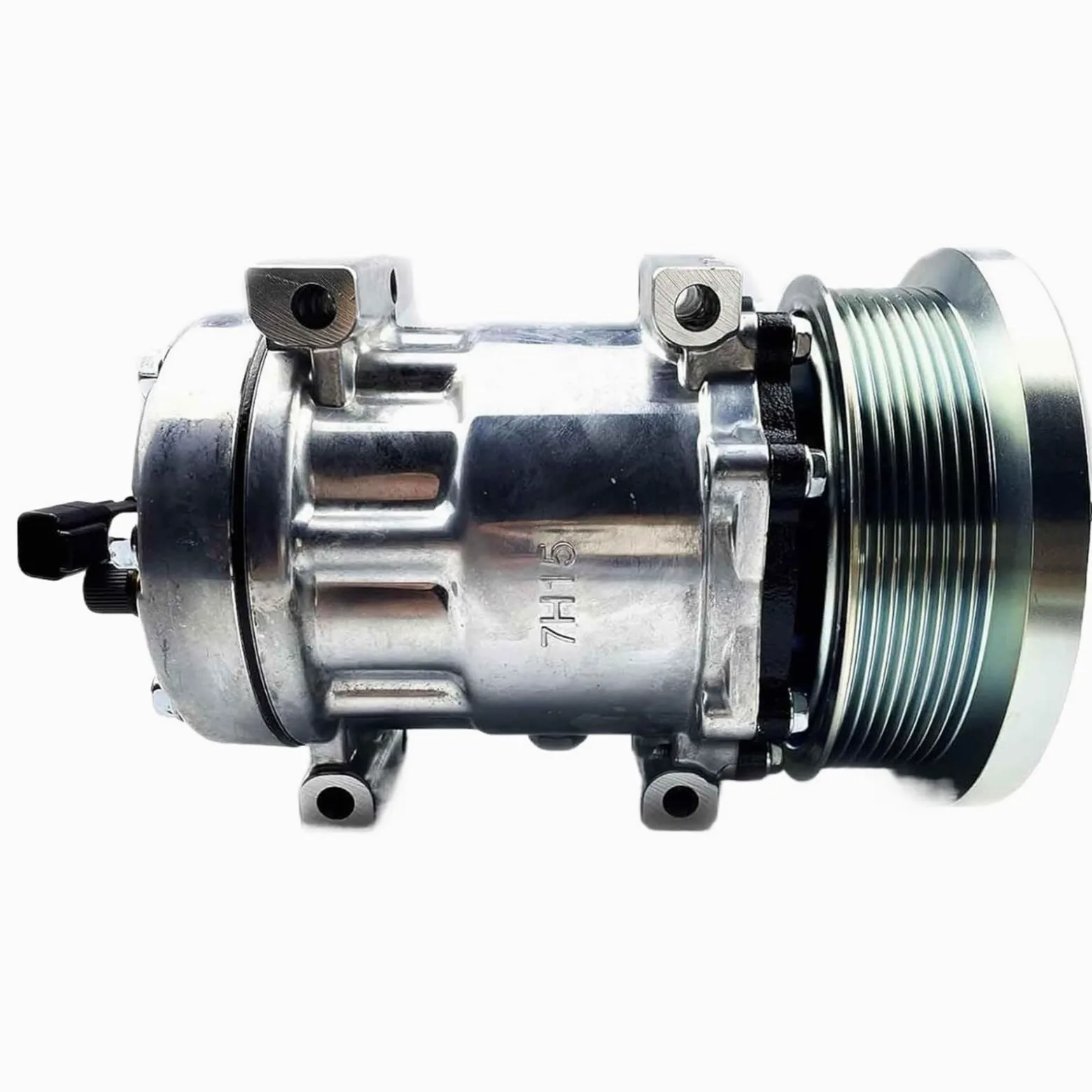Compresor de aire acondicionado SD7H15 163-0872 A/C compatible con Caterpillar CAT 3126B C9 C11 C13 motor 950H 966G 973D cargador