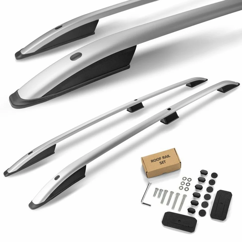 CHROMEMASTER | Barras Portaequipajes, Rieles de Techo Compatible con Clase T 2022+; Se Utilizan para el Montaje de Portaequipajes de Techo, Cajas de Techo o Portabicicletas; Aluminio