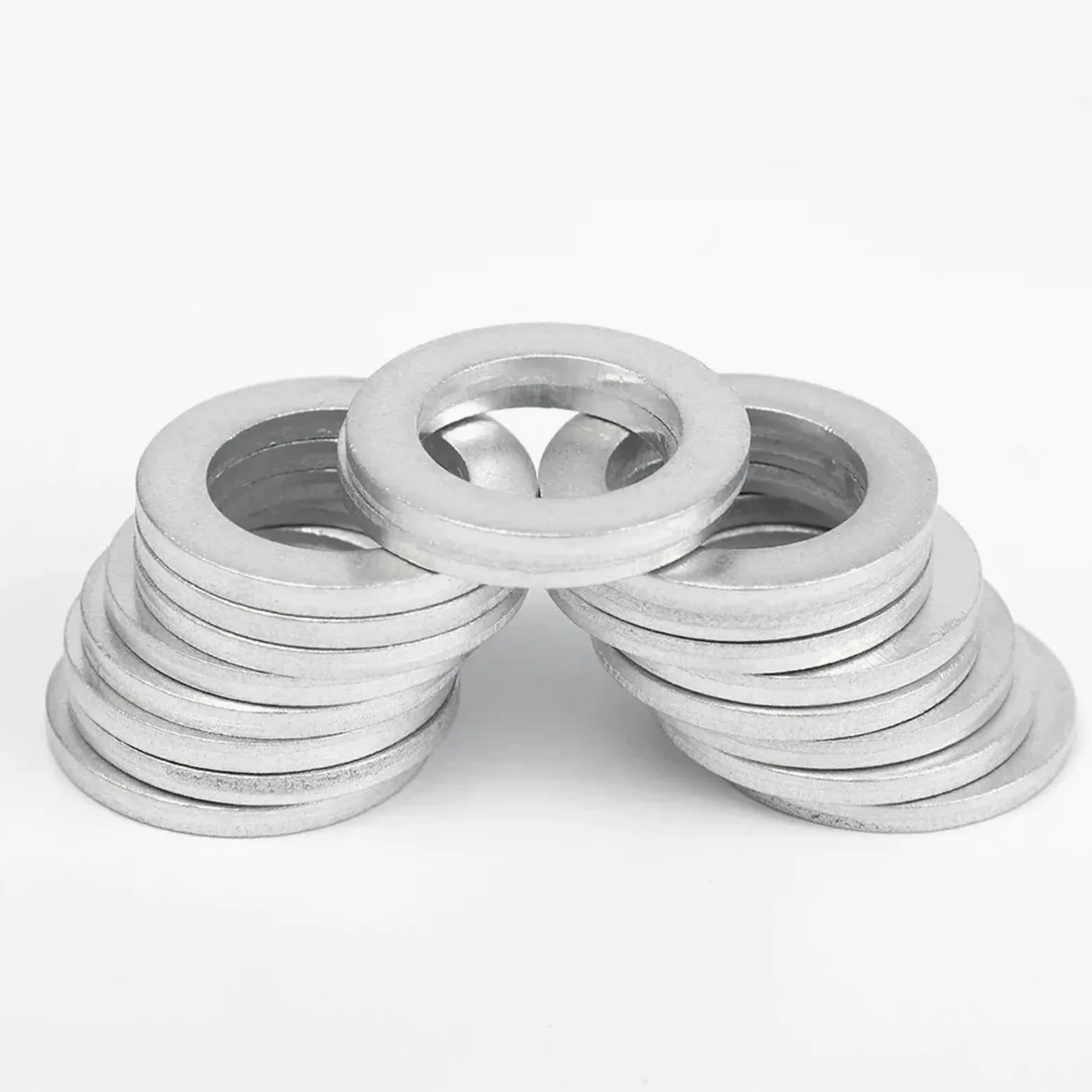 Accesorios reemplazables 94109-14000 M14 Juntas de sellado de drenaje de aceite de motor de automóvil Arandela de aluminio/cobre del cárter de aceite del automóvil(Aluminum Gaskets,30pcs)
