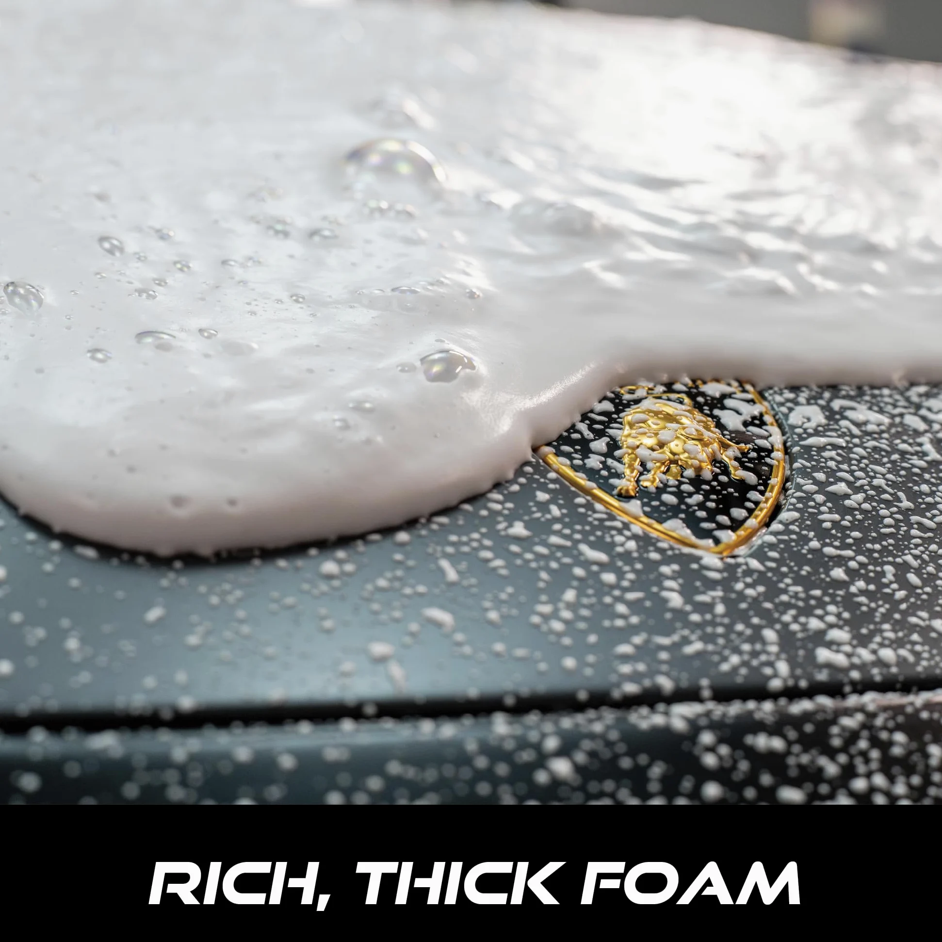 VIKING Cañón de espuma profesional para coche, boquilla de pulverización ajustable, bote de jabón de 1.1 litros, enchufe de conexión rápida de 1/4 pulgadas para lavadora a presión y kit de detalles de