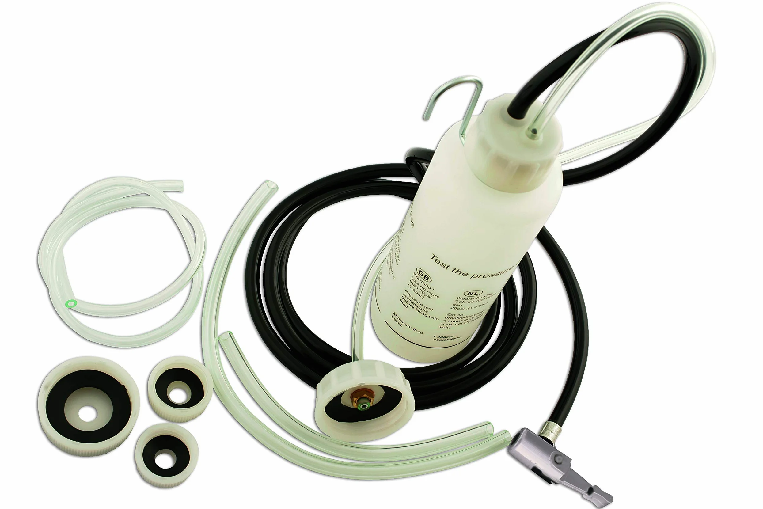 Gunson G4062 Eezibleed - Purgador de frenos con accesorios
