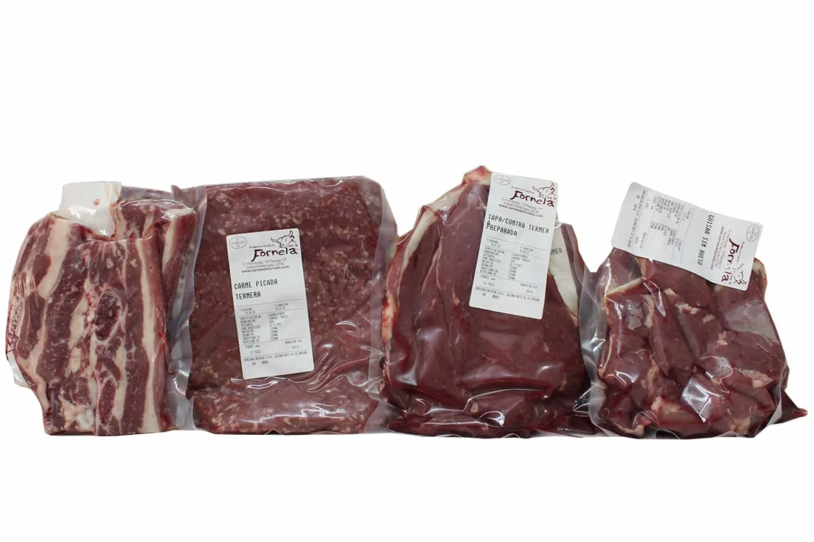 Valle de Fornela Carne Ternera Fresca 4 kg Lote