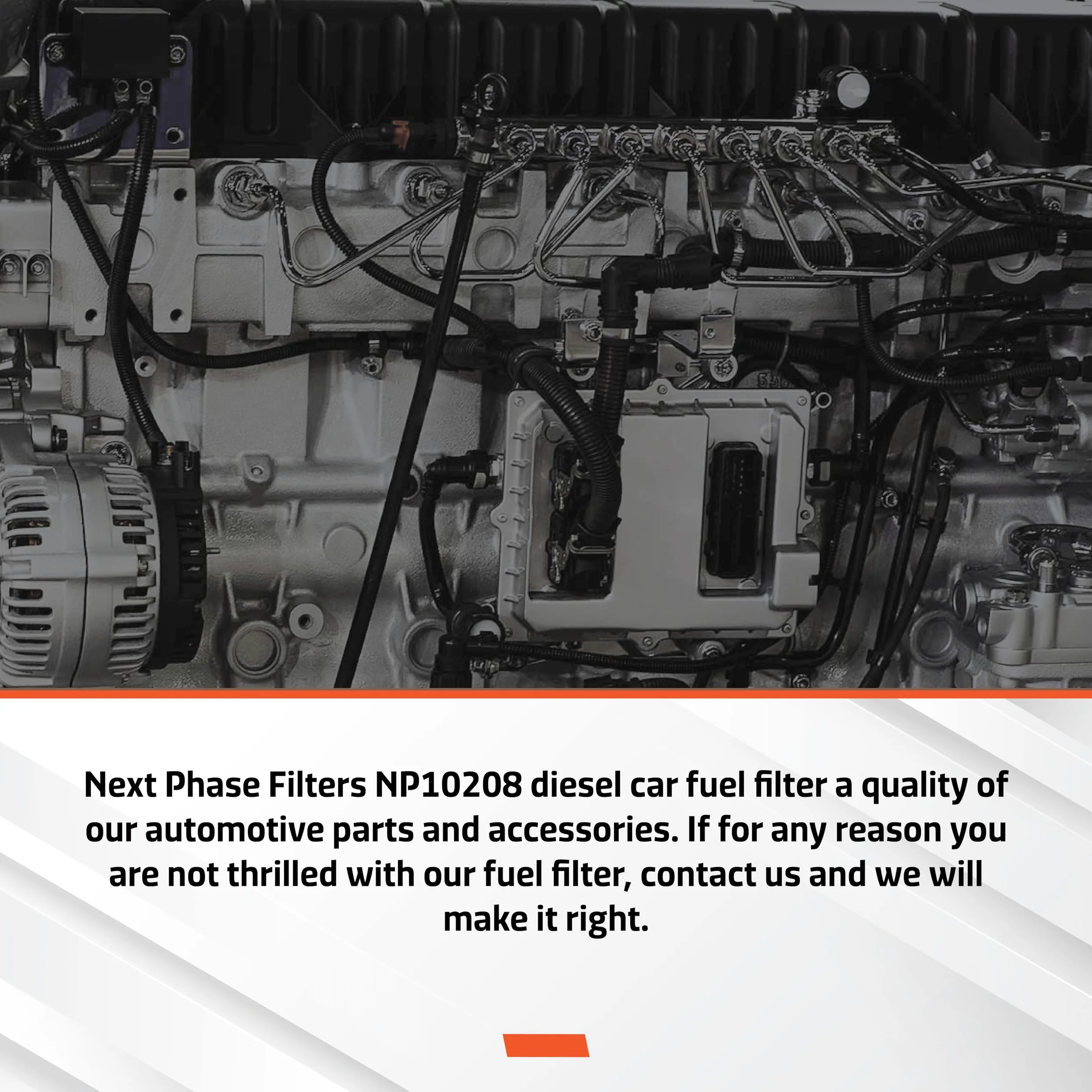 Filtro de combustible diésel, paquete de 1, compatible con Ford Transit Van 150, 250, 350 y 350 HD 3.2L 2015-2019, repuesto de piezas de filtro de combustible con junta tórica, reemplaza O.E