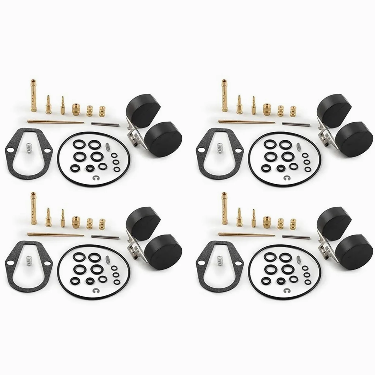Juego De 4 Juntas Carburador Para Motocicleta Para CB550 CB550F CB550K 1974 1975 1976 Pieza Repuesto