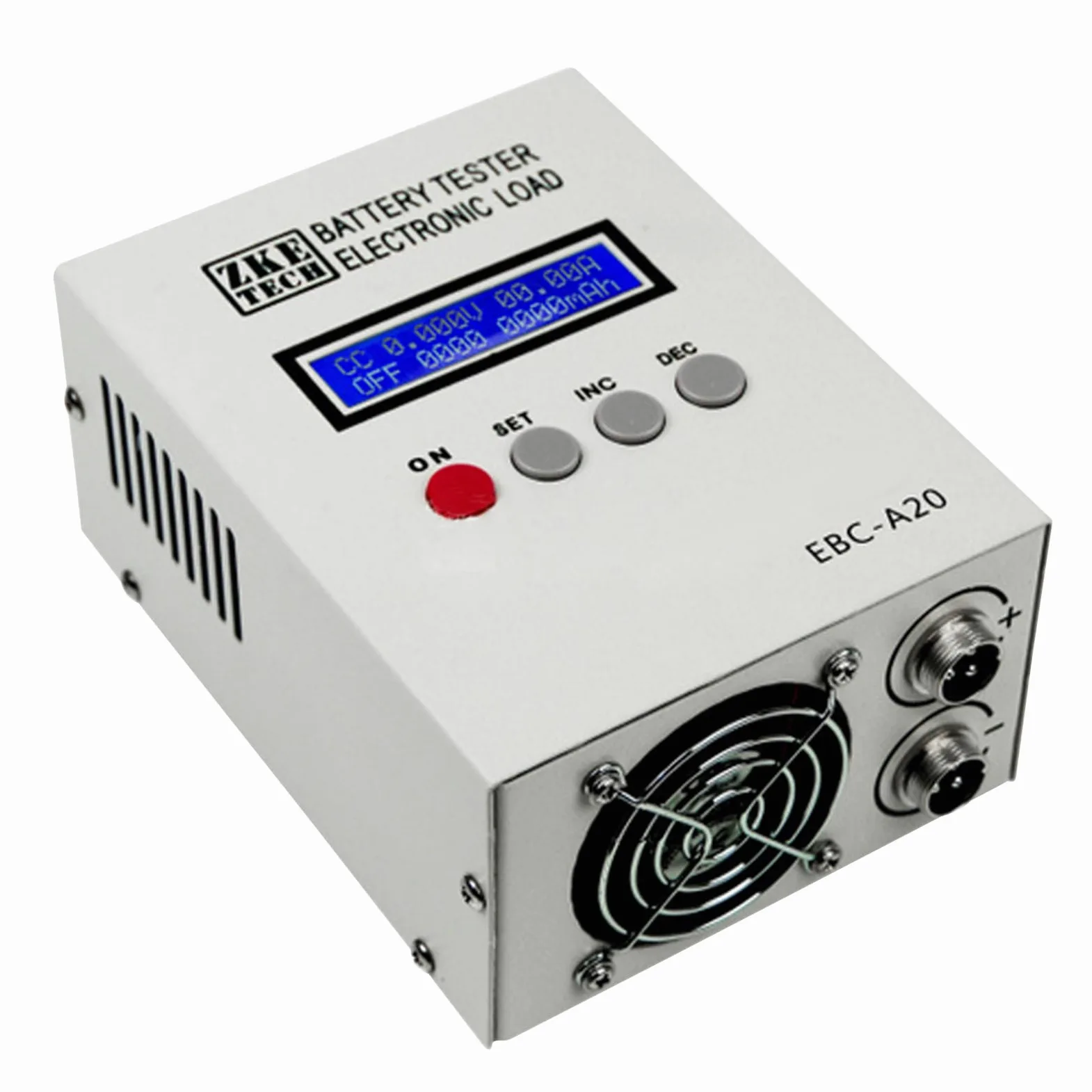 Comprobador de batería para todas las baterías, comprobador de batería de coche, comprobador de batería, dispositivo de comprobación de batería de alta precisión, 3 modos de trabajo, 20 A función de