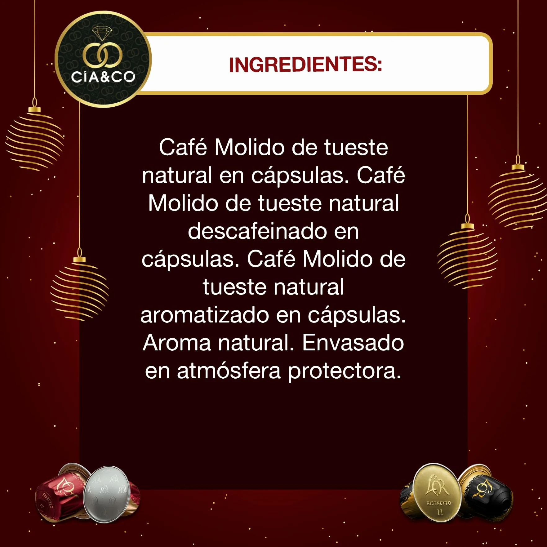 L’OR Espresso Calendario de Adviento 2025 24 Cápsulas Café Premium Compatibles Nespresso Edición Gourmet