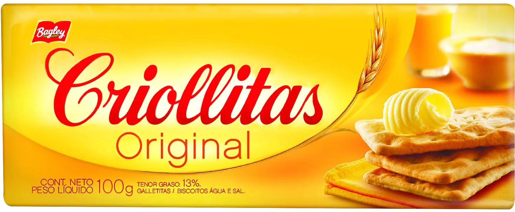 BAGLEY Galletas Criollitas Original 100g