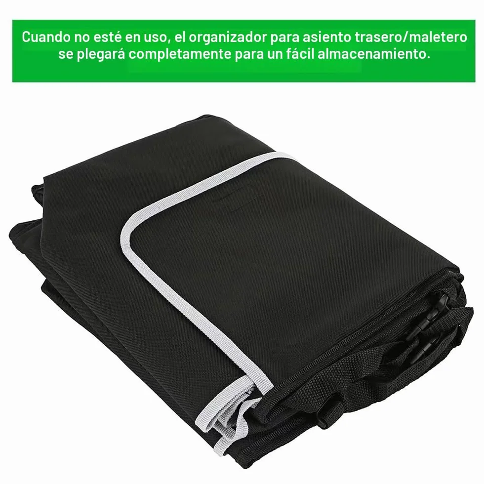 Organizador de maletero, bolsa de almacenamiento plegable, impermeable
