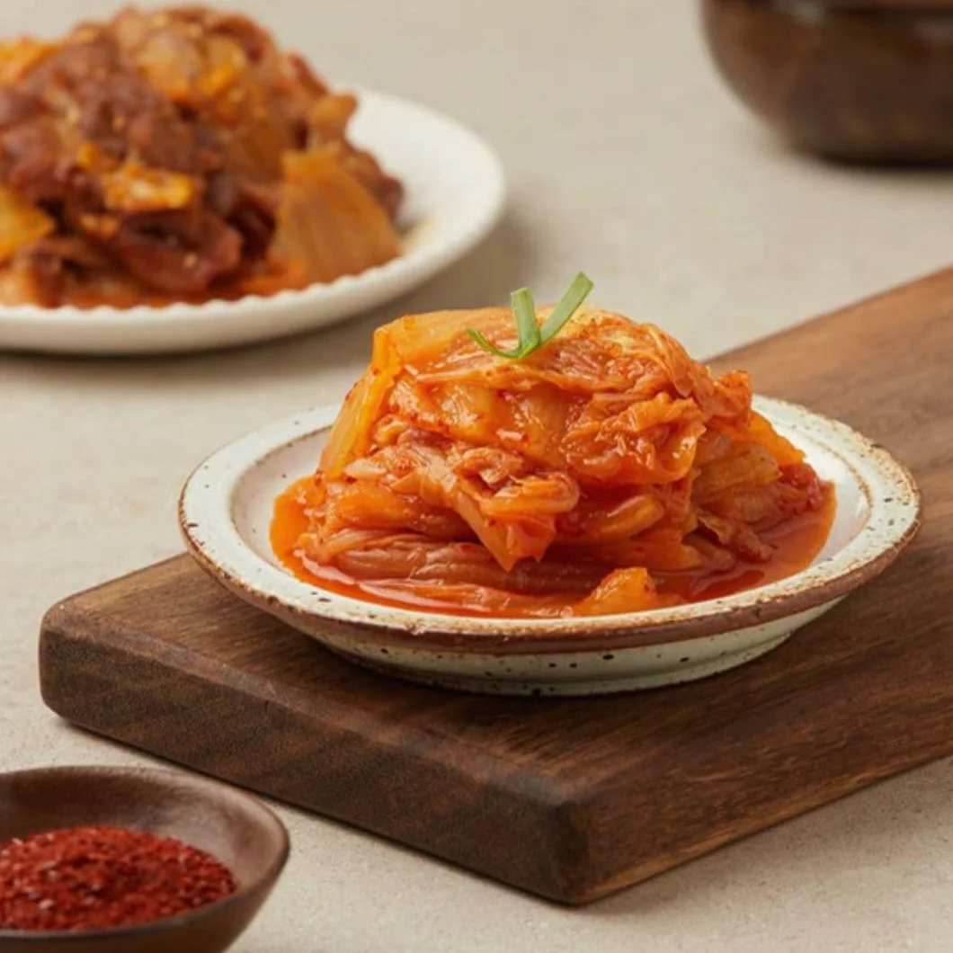 Kimchi Coreano Super Fresh 80g Pack de 3 Picante Fermentado