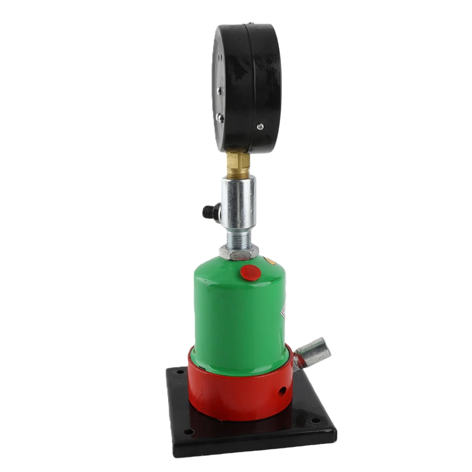 Yosoo Health Gear Probador de Presión Pop de Boquilla de Inyector Diésel Probador de Boquilla de Inyector de Metal 0 60MPA M12x1.5MM Comprobaciones de Rosca Doble Sellado de Presión para Talleres de