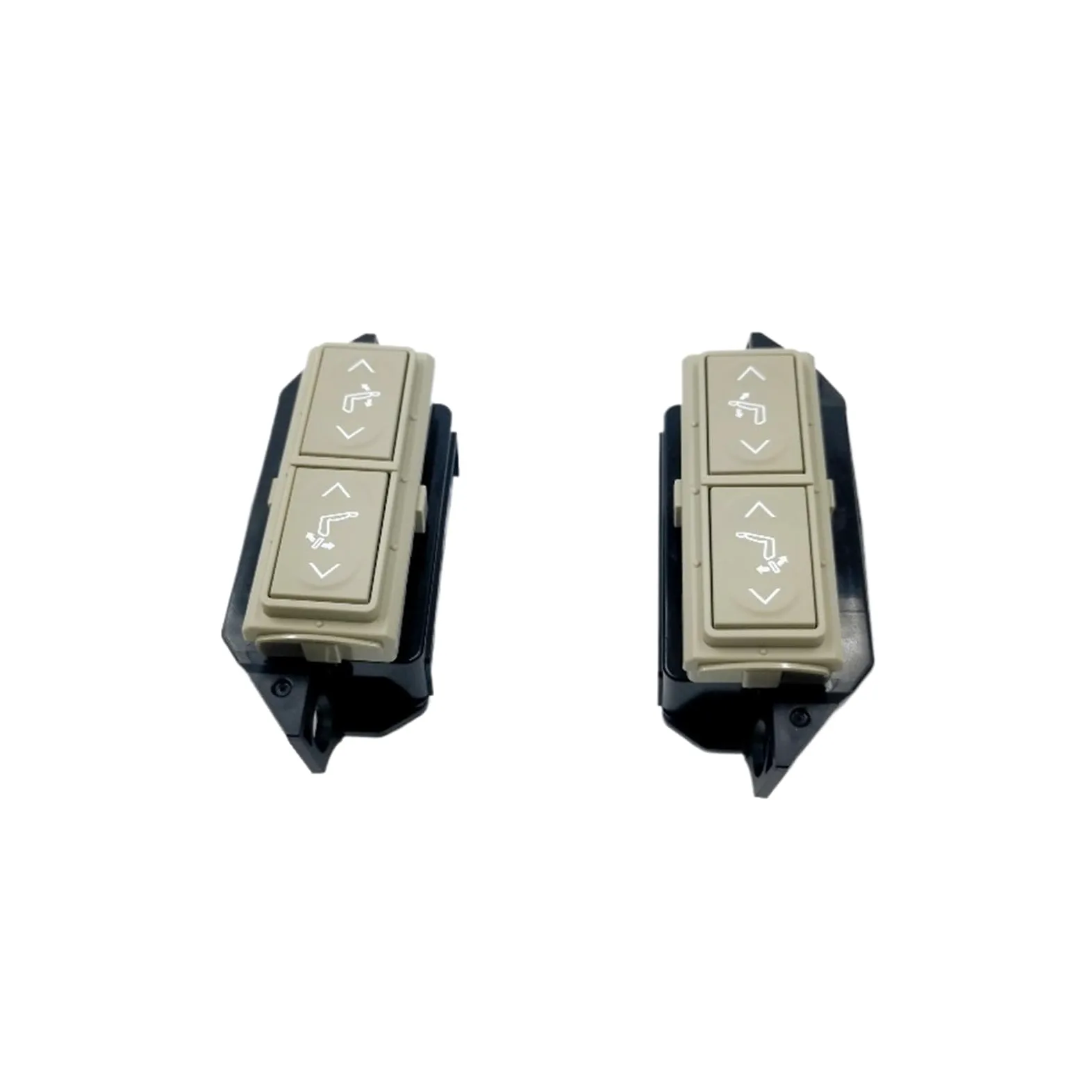 Módulo Ajuste Asiento Interruptor Control Asiento Para Granvia Media | Respaldo del asiento Reposapiernas Interruptor de elevación delantero y trasero 2 piezas