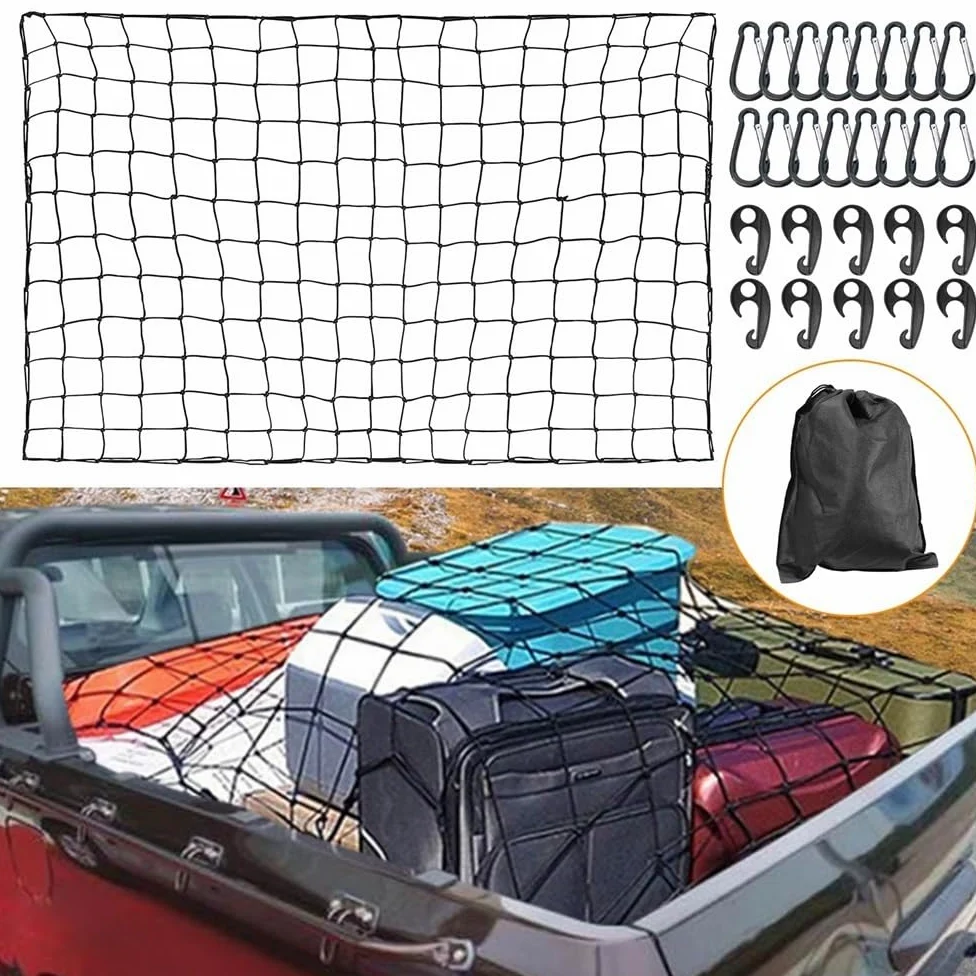 Red Maletero Coche Red Elástica De Carga para Caja Camioneta Y para Techo SUV para Viajes