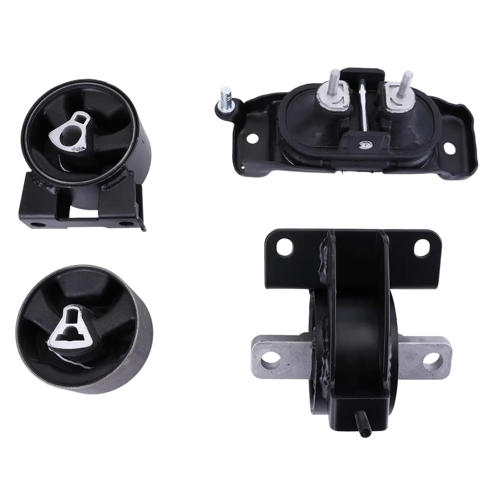 Compatible Con Chrysler Para Grand Para Voyager RT 2.8CRD 2008 2009 2010 2011 2012 2013 2014 2015 Juego De Cuatro Soportes De Motor 4880603AA Soportes del motor