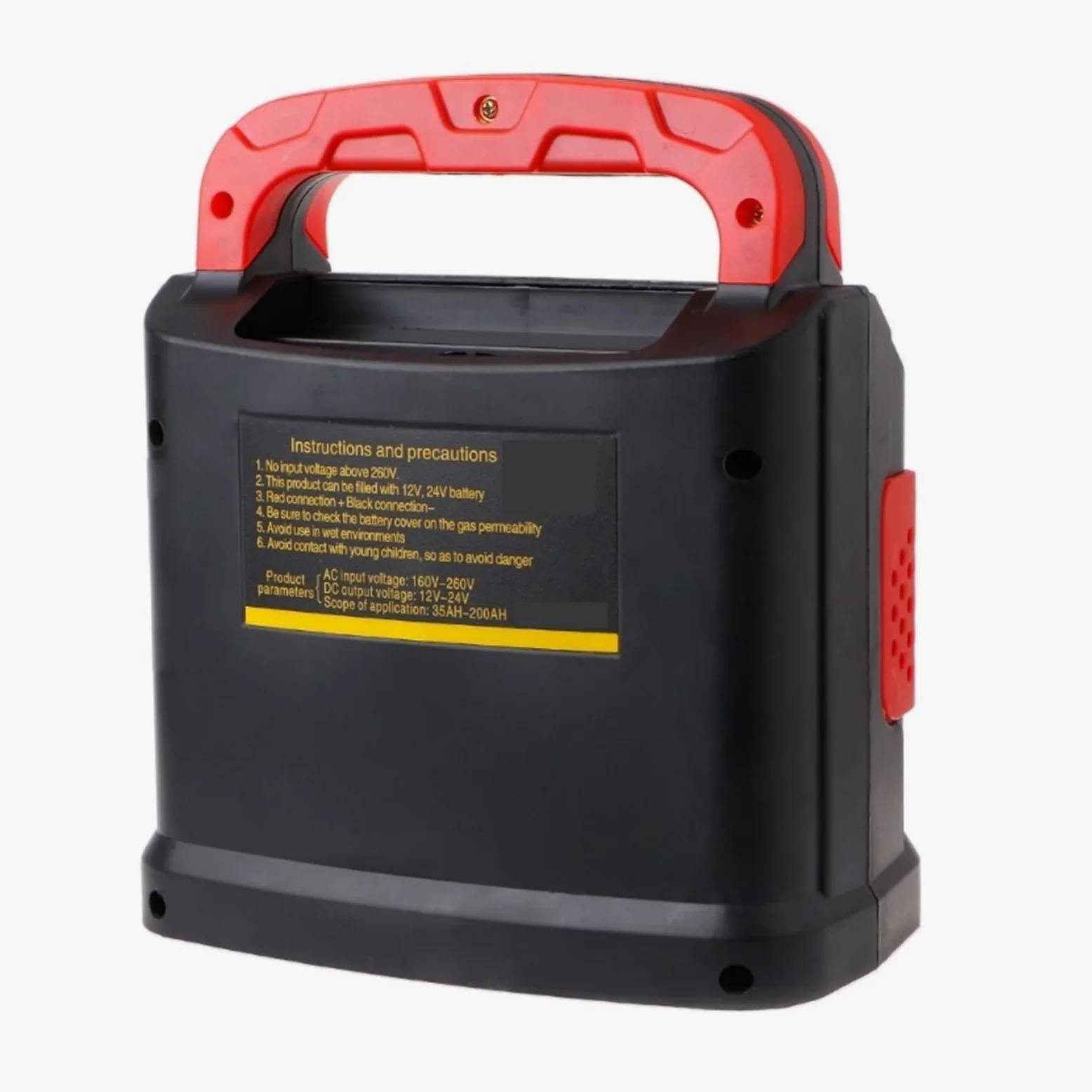 350W 14A Auto Ajuste LCD Cargador De Batería 12V-24V Arrancador De Batería De Automóvil Portátil FáCil De Usar