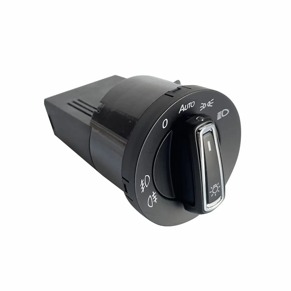 BODENLA Interruptor automático de faros delanteros, interruptor con sensor de luz para Volkswagen VW Polo 9N 6R / Mk4 Golf / MK4 Jetta/Passat B5 B5.5 | Sensor de luz integrado, Plug Play, faro de memoria de encendido automático, función de salida/regreso