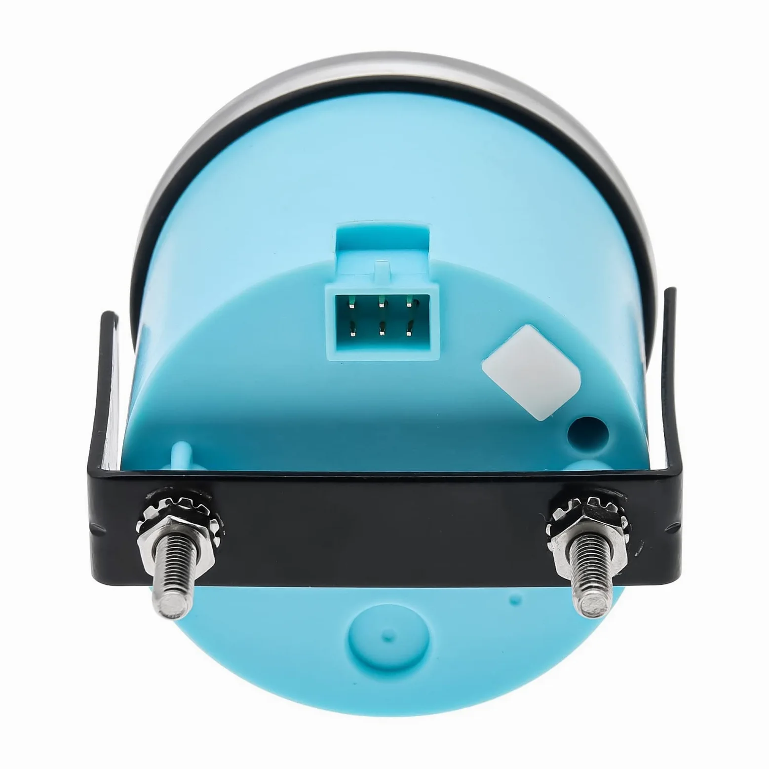 Sensor de Nivel, Indicador de nivel de combustible de 0-190 Ohm y 52MM con Sensor, indicador de combustible de retroiluminación roja, Sensor de nivel de agua for coche, barco, caravana(Light blue)