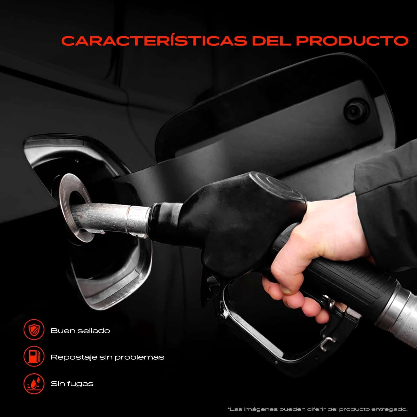 Frankberg Tubo de llenado de combustible cuello de llenado 77201-52021 | Compatible con: Yaris Verso P2, Yaris P1