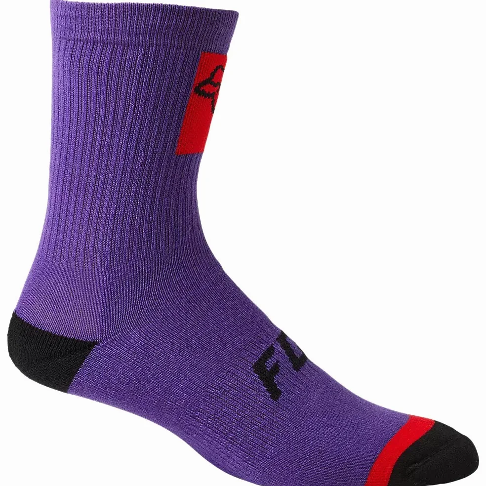 Fox W 6" Defend Sock Se Grp