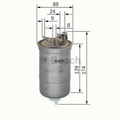 Bosch 0 450 906 318 Filtro de combustible