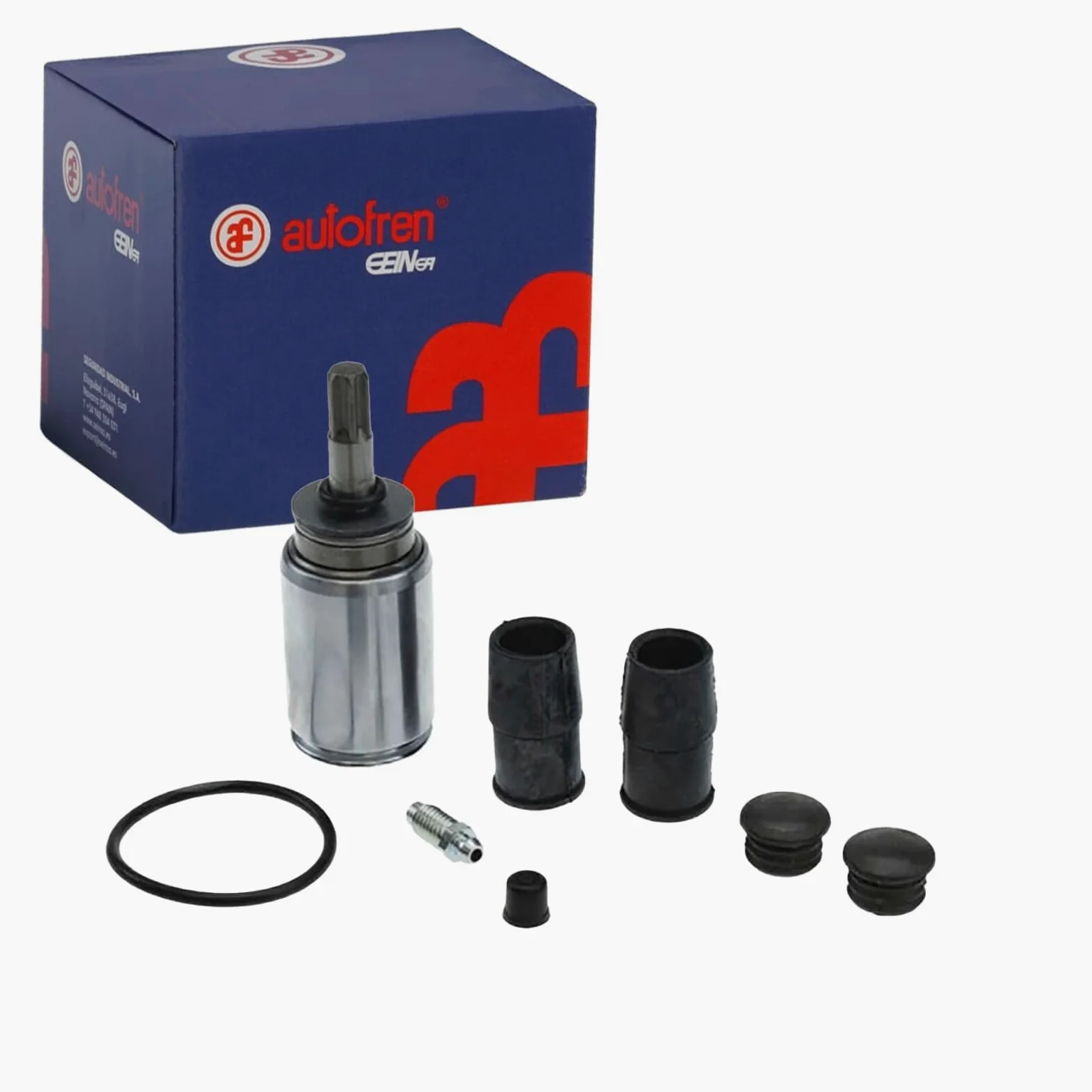 AUTOFREN SEINSA D42735K Juego de reparación pinza de freno Eje trasero Compatible con BMW i3 I01 X1 F48 1 Hatchback F40 2 Active Tourer F45 2 Gran Tourer F46 2 Gran Coupé F44