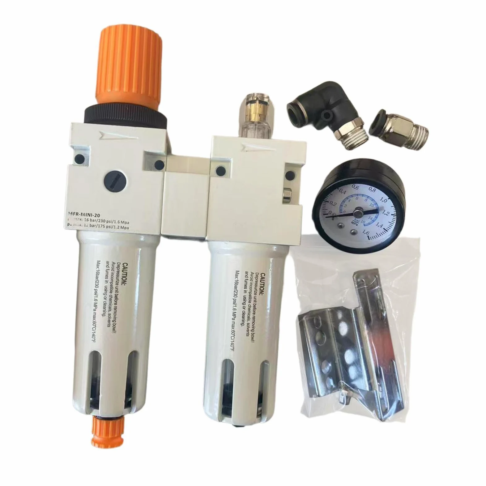 Oshhni Separador de agua de aceite neumático desmontaje del conector Equipo de reparación de automóvil
