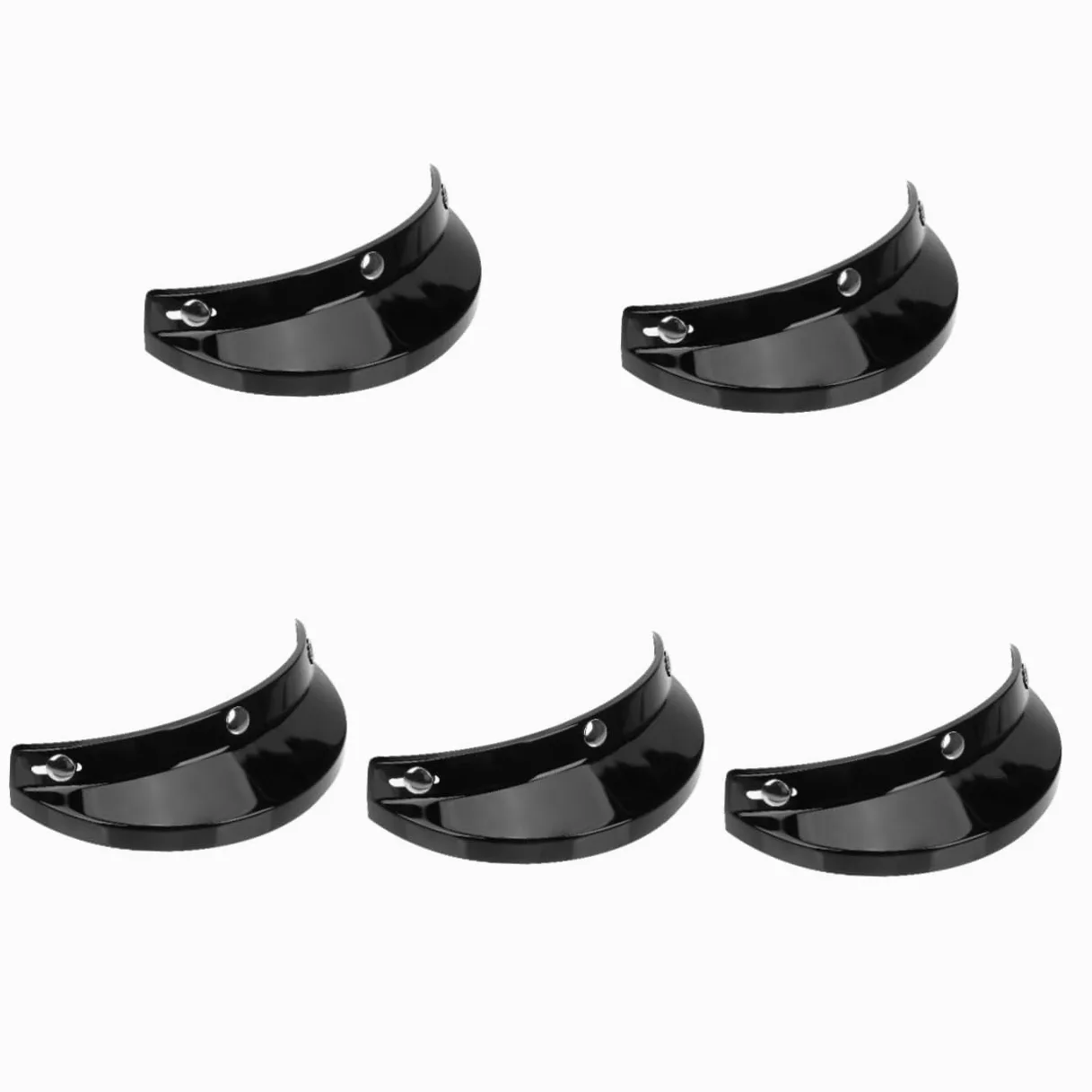 Cabilock 5 Piezas Motocicleta Vintage Casco Protección Solar y Decoración Accesorios de Motocicleta Hombres y Mujeres