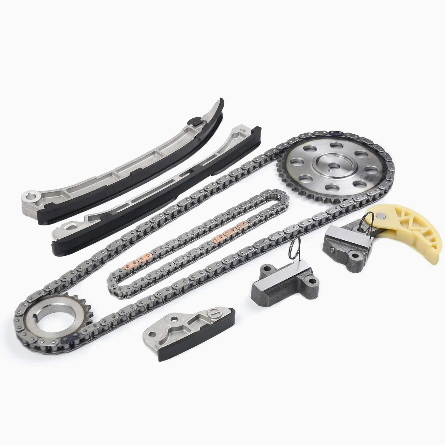 Kit de reparación de kit de cadena de distribución Compatible con Ma-zda 6, 3, CX5, Diesel SKYACTIV-D HJ-31180 2013-2018