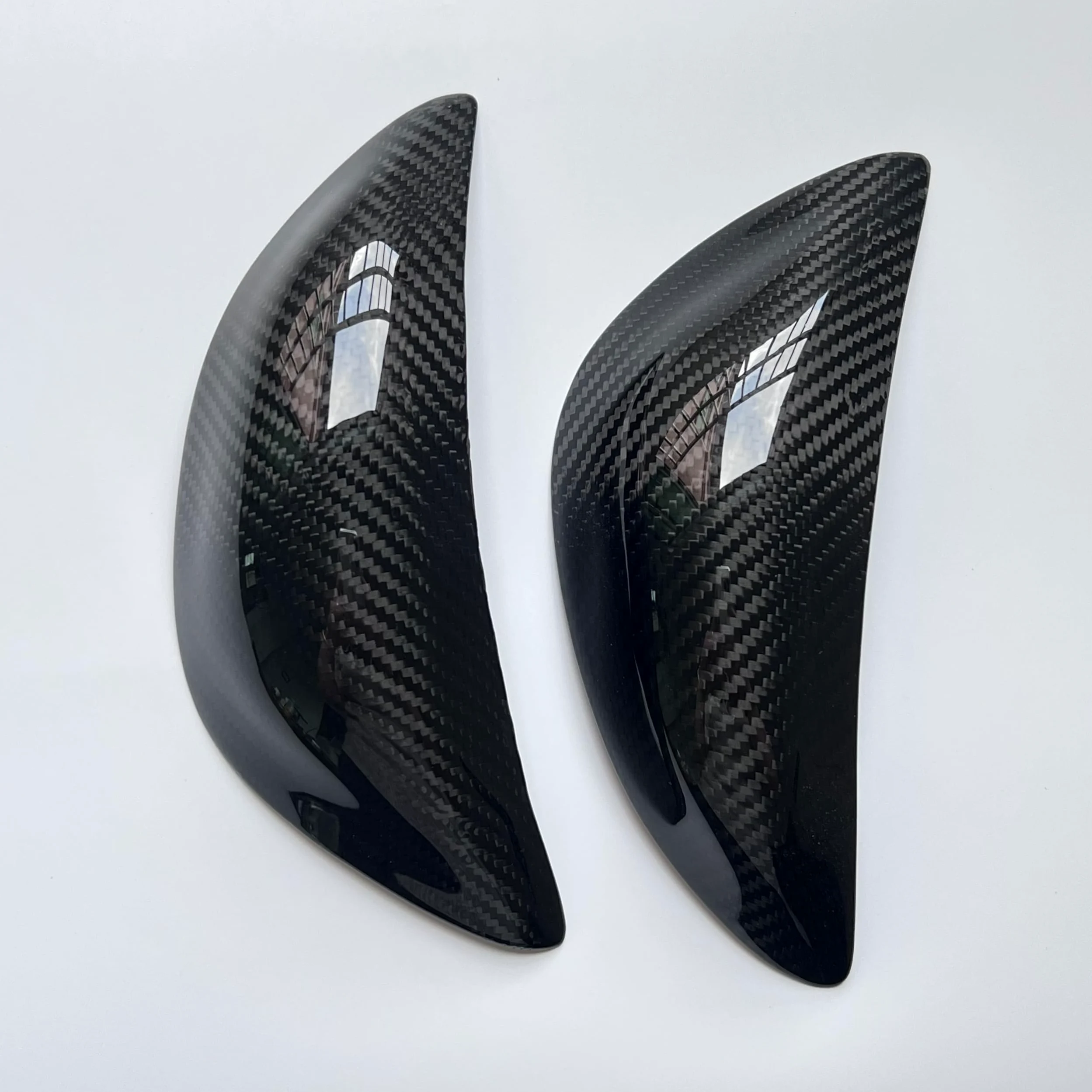 Placa protectora depósito Para ZX-6R ZX6R 2013-2025 Combustible de fibra de carbono para motocicleta | Caja deslizante de protección decorativa de la carcasa del protector del tanque