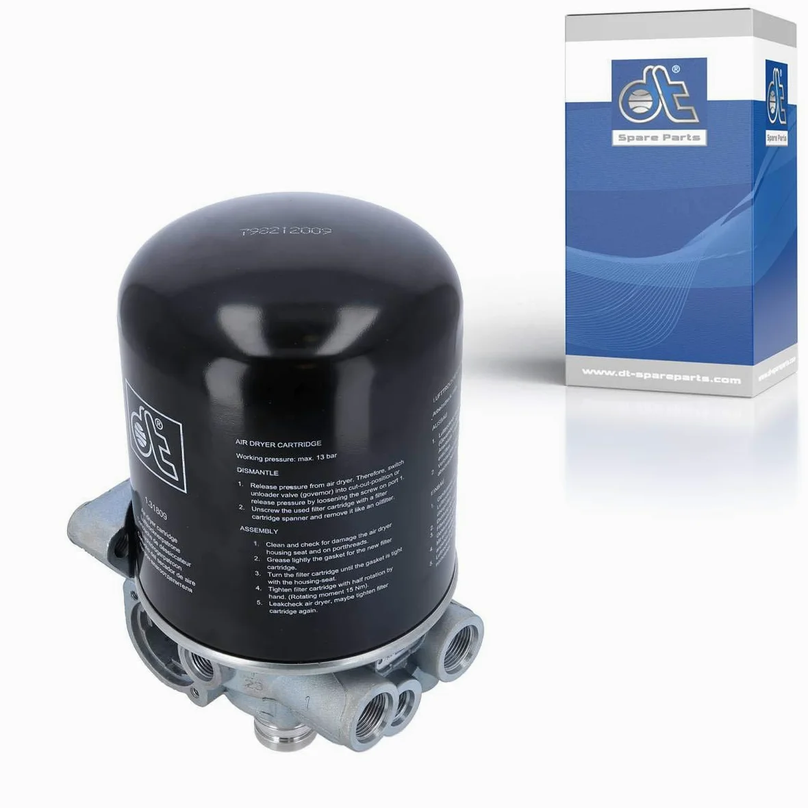 DT Spare Parts 4.62000 Secador de aire sistema de aire comprimido
