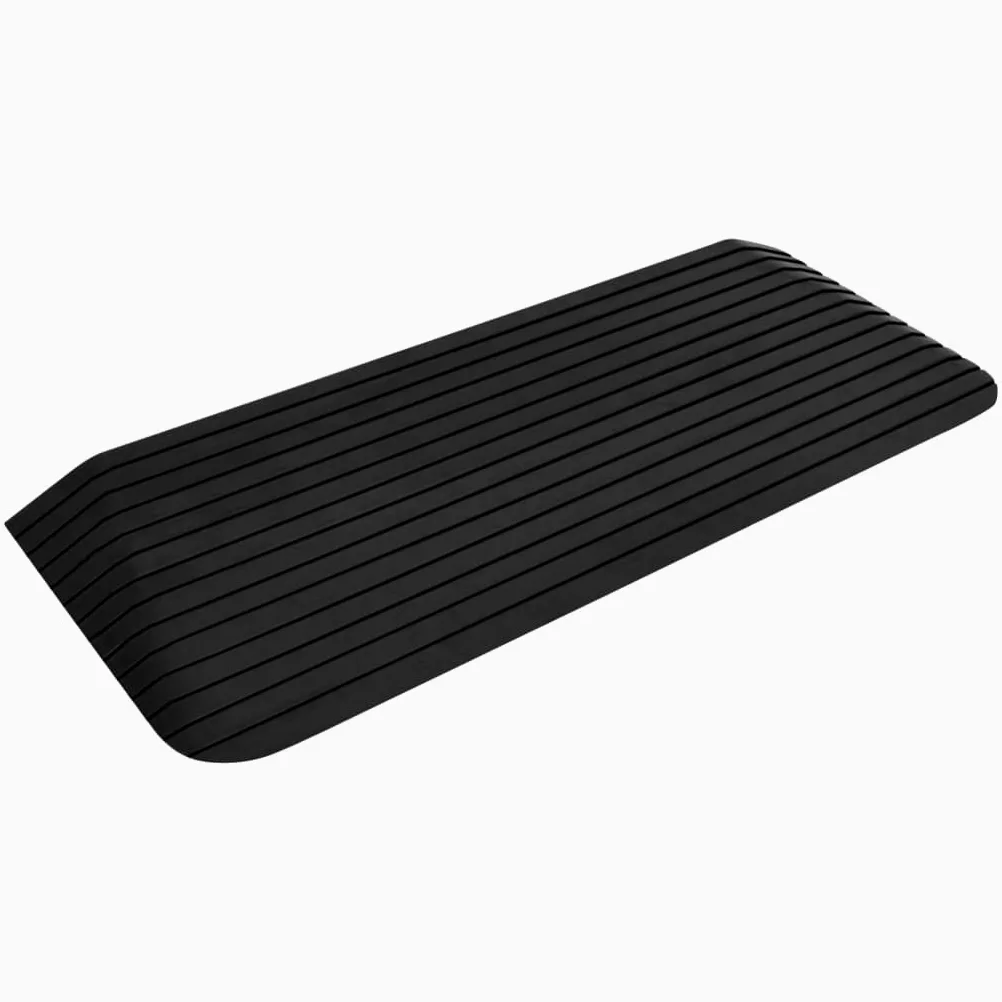 SKM Rampas de umbral (2 unidades, 110 x 41 x 5 cm, caucho, peso: 24,3 kg, 150975)