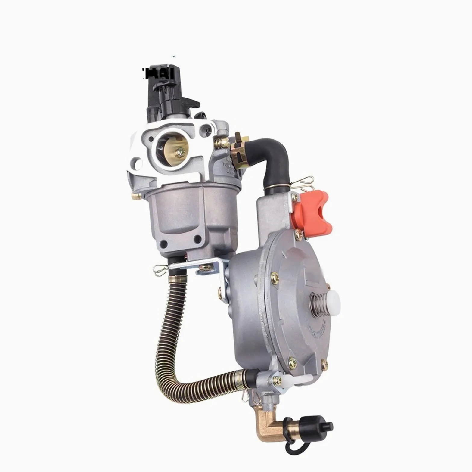 Montaje Carburador Carburador De Combustible Dual Para LPG Para Kit De Conversión NG Para 2KW 3KW 168F 170F GX200 Carburador Generador De Gasolina Para LPG 168