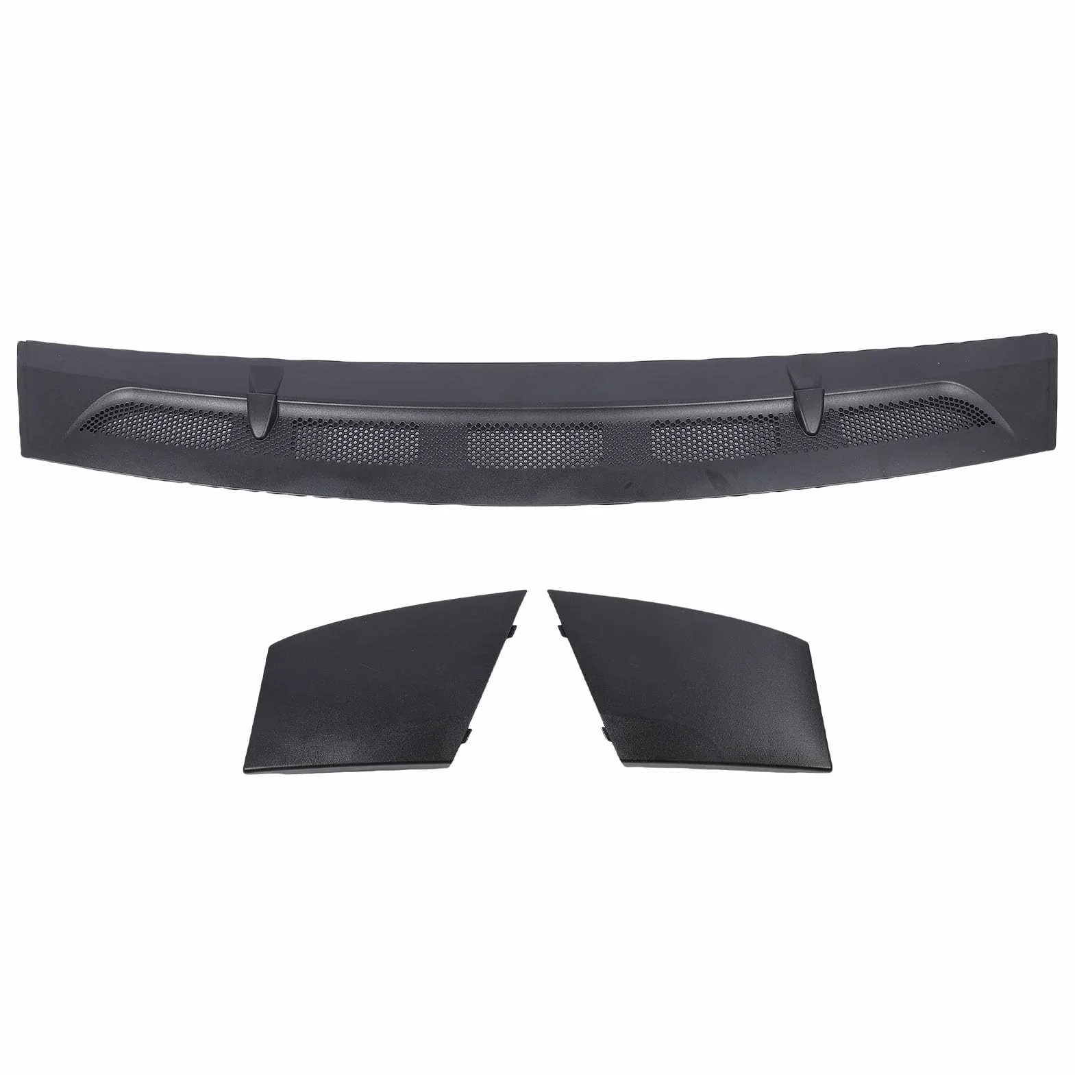 Cocoarm Panel de Reemplazo de Reemplazo de ABS de la Parrilla de Capucha de Limpiaparabrisas para la Clase A W169 con Números de Pieza OE 1698300075 1698300175 A1698360018