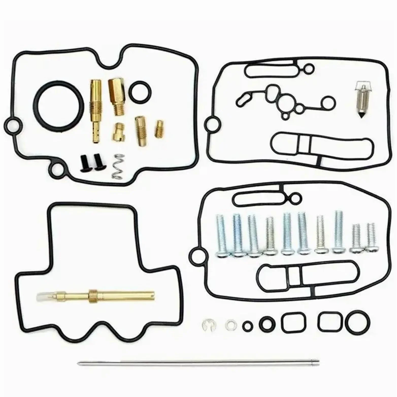 4 Juegos Juntas para Carburador para YZ250F para YZ450F 2003-2009 | Kit de reparación y reconstrucción