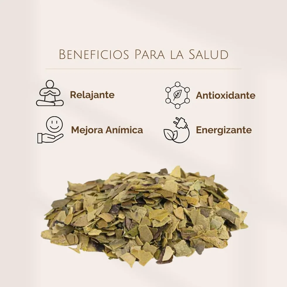 Infusión Guayusa Pura a Granel My Tea Moments 200g Antioxidante Energizante