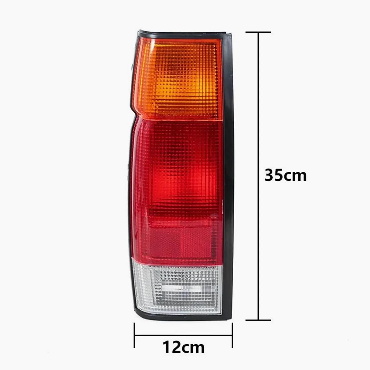 Genérico Pilotos Traseros Luz trasera coche para Nissan Hardbody D21 Pickup 1986 1987-1993 freno señal giro inverso B6550-25G60 Luz Izquierda(1pair)