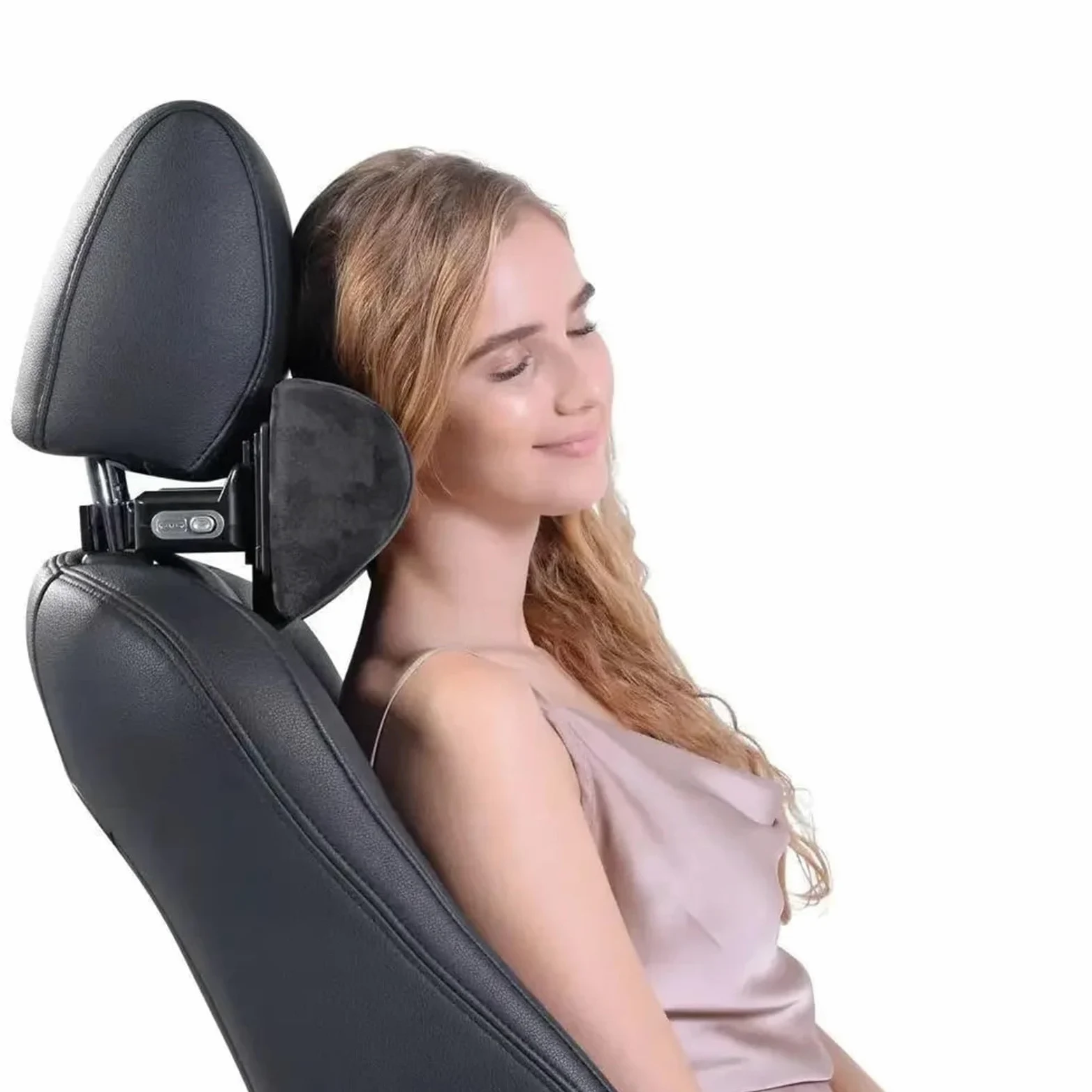 Reposacabezas Coche Cojin Reposacabezas del coche, almohada para el cuello, asiento trasero para el cuello del coche, vértebras de conducción(D)