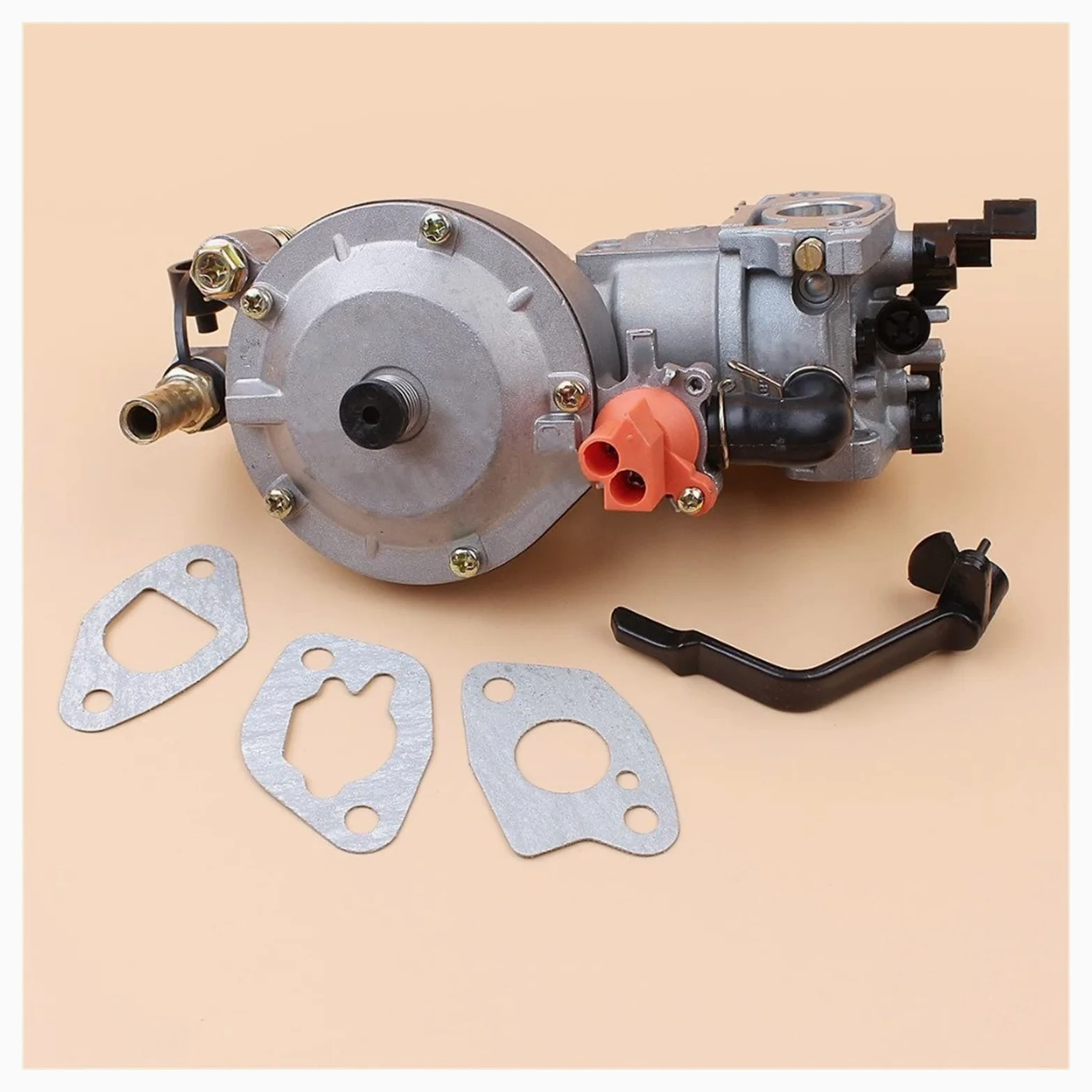 Carburadores Conversión Combustible Dual para Carburador, Generador para GX160 GX200 168F 170F 2KW 3KW para GLP para Gasolina CNG Carburador Combustible Dual Conjunto Carburador