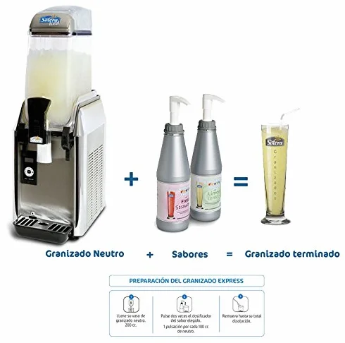 Base Neutra (1+4) 6 Brik 1 Litro Concentrado 30 Litros Granizado Neutro
