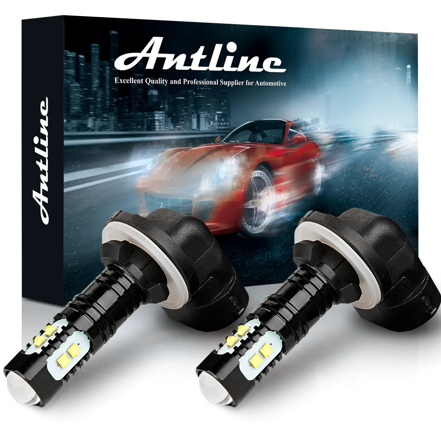 Antline 3157 1157 1156 7443 921 - Bombillas LED de repuesto para Coche, Luces de Marcha Atrás, Luces de Freno Traseras, Luces de Giro, Color Blanco