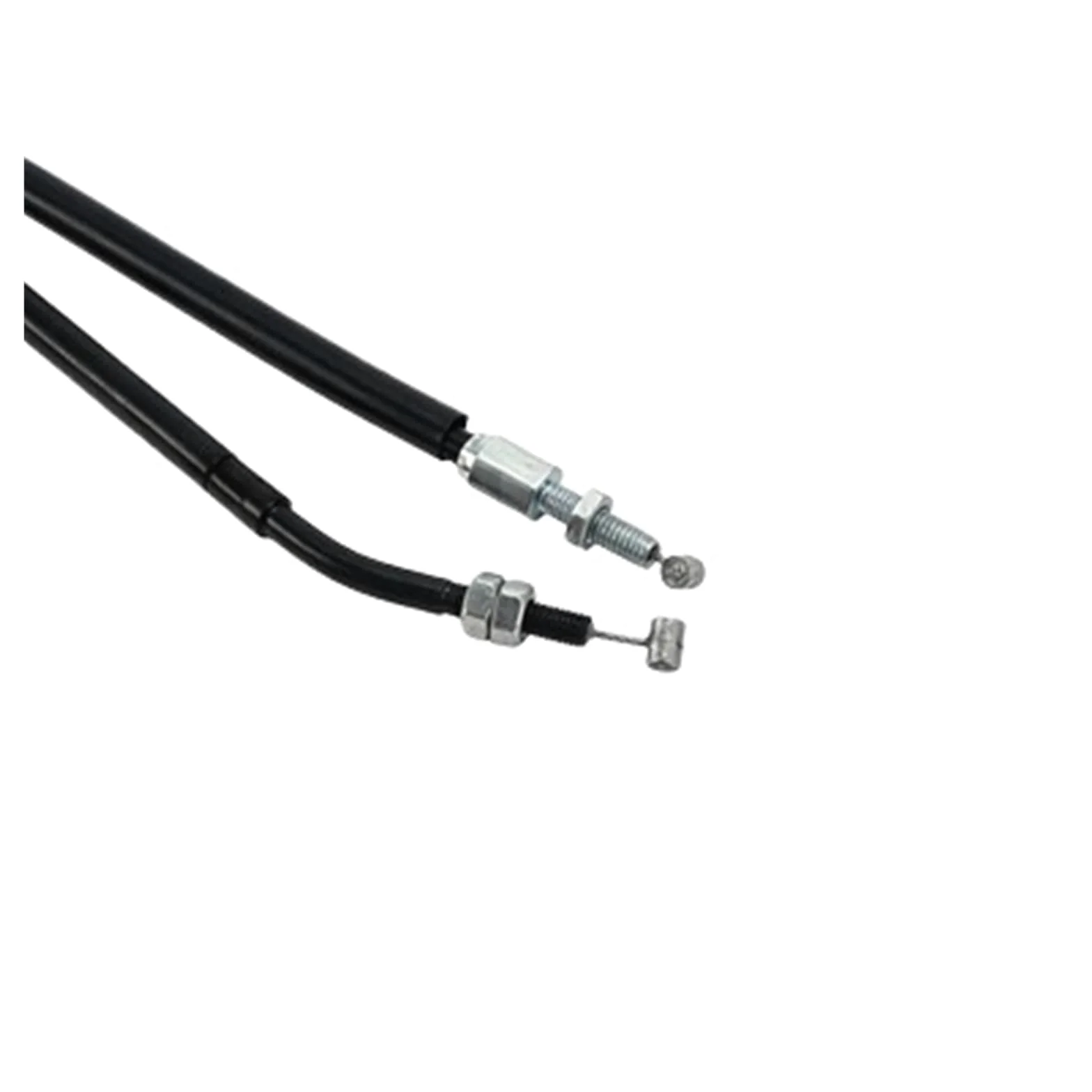 Cable de Gas del Acelerador de la Motocicleta Cable del Acelerador Líneas de Alambre de Empuje y tracción compatibles con Yamaha SR400 2001-2018 3HT-26311-00-00 3HT-26312-00-00
