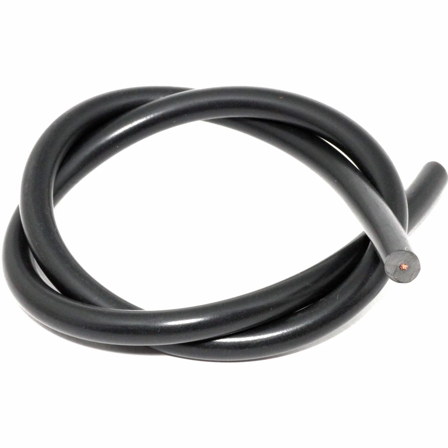 Easyboost Pipa De Bujia Cable Negro 50cm de Bujía Alta Tensión Silicona Resistente para Scooter Aerox Jog-R Moto AM6 Derbi Rieju TZR Beta XP6 RS Bw’s Cortacésped Desbrozadora Sierra Cadena