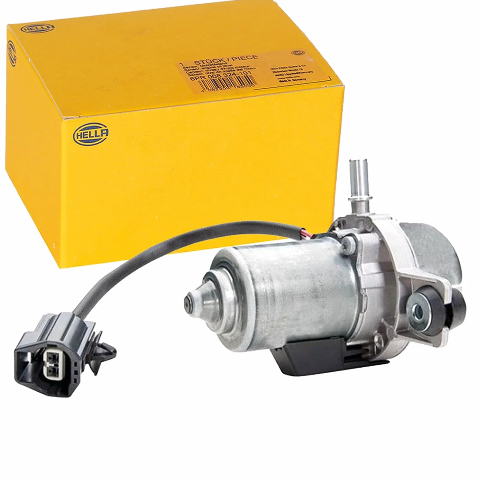 HELLA 8TG 009 428-087 Bomba de vacío, sistema de frenado - UP28 - 12V - 2polos - eléctrico | 8TG 009 428-087, bomba de vacío