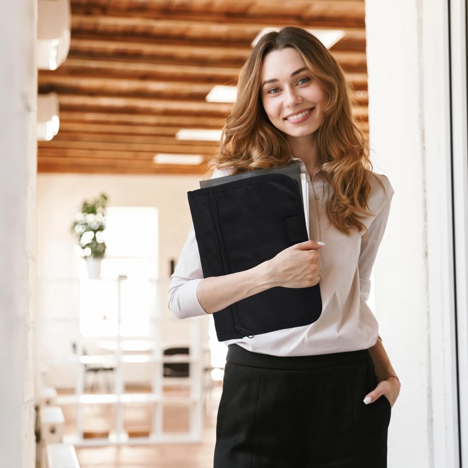 Cartera Organizadora Colexy para Guantera, Soporte para Documentos de Coche y Seguro