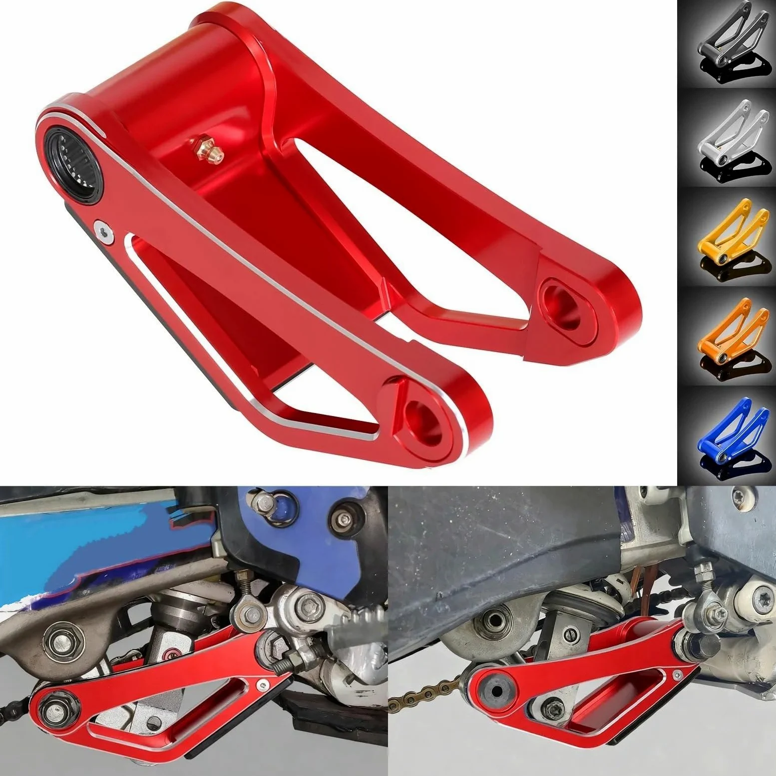 Bieletas de Descenso para FC250 350 450 FS450 FX350 Enlace de Descenso Bieletas Descenso Trasero | Suspensión de motocicleta de aluminio ajustable